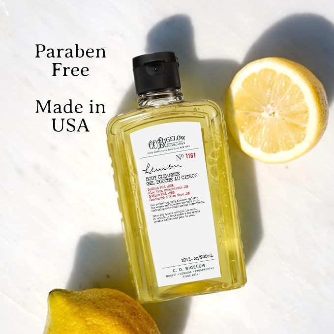 C.O. Bigelow Lemon Body Cleanser, Moisturizing Body Wash - Image 4