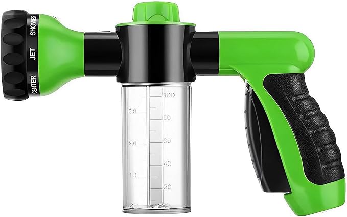 Soap & Shampoo Dispenser for Pet Wash and Garden Hose Sprayer Nozzle by Girl by GirlWithTheDogs