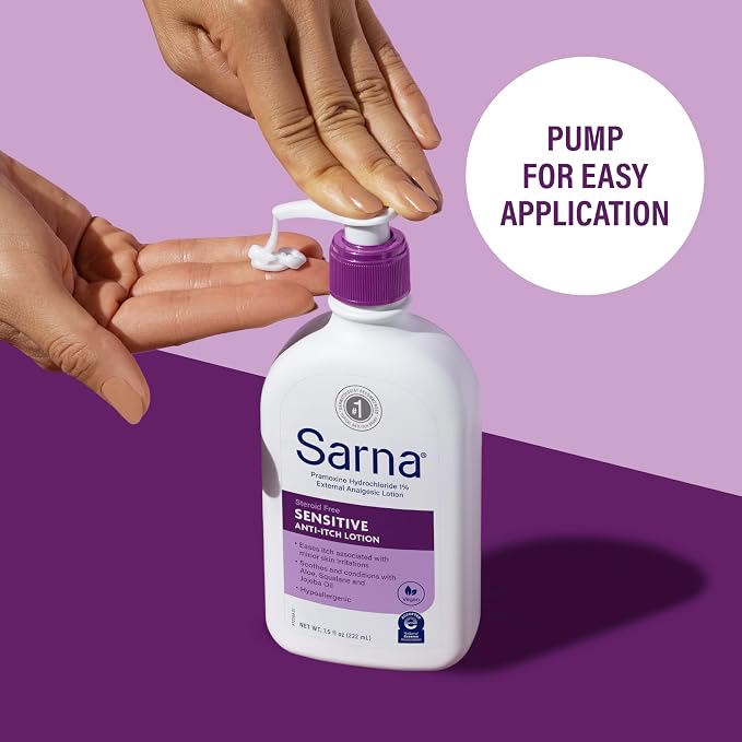 Sarna Sensitive Steroid-Free Anti-Itch Lotion - Image 8