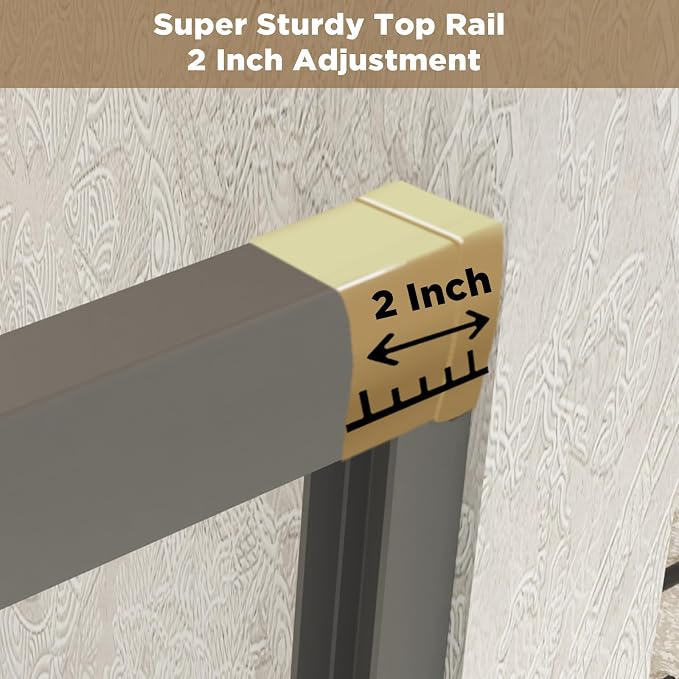 Shower Doors Glass Sliding, Semi-Frameless, 1/4" Inch Sgcc Tempered Glass - Image 9