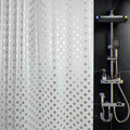 Plastic Shower Curtain Liner, Waterproof Printed PEVA Shower Curtain by TRIMENGO