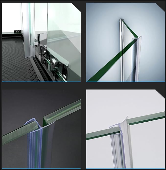 Side Seal Strip for Shower Door Sweep Stop Shower Leaking, Total Length 78.75″ - Image 3
