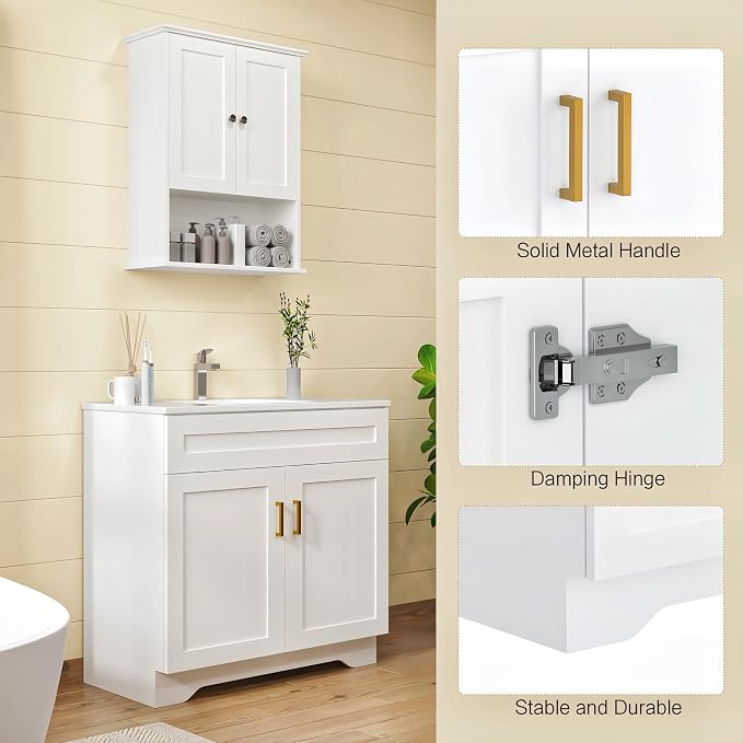 36 Inch Bathroom Vanities — Bathroom Sink Cabinet, Ceramic Sink, Household - Image 6