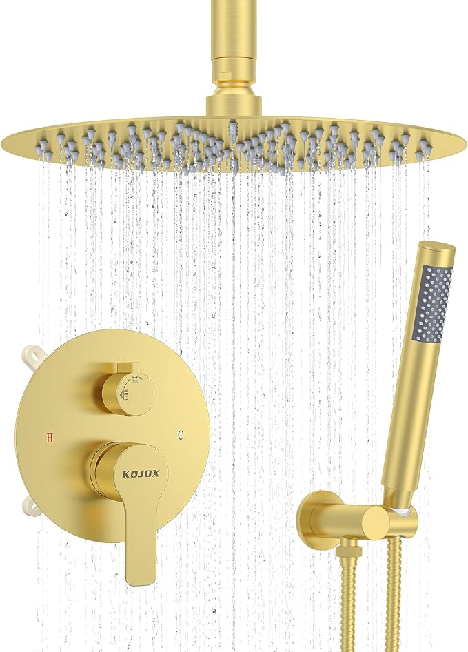 Kojox Shower System- Ceiling Shower Faucet Set by KOJOXSANITARY