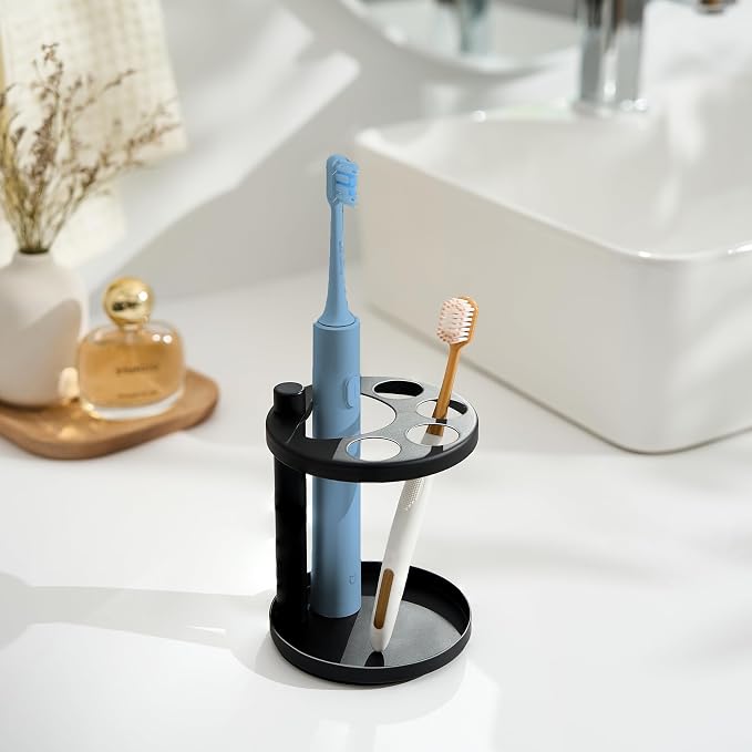 Toothbrush Holders – Stainless Steel Bathroom Toothbrush Holder Stand, - Image 6