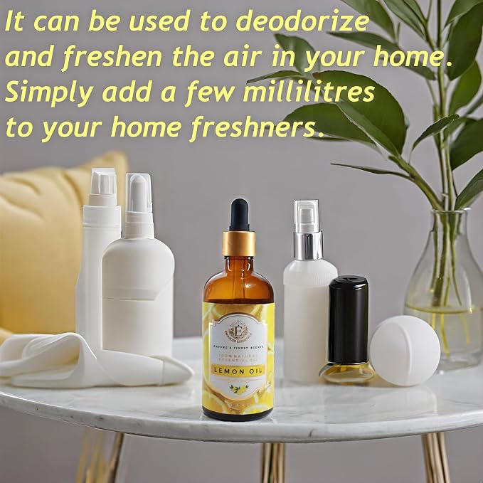 Luxurious Lemon Essential Oil by Enhanced Essentials| Organic & Pure| - Image 6