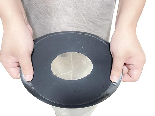 Knee Cast Shower Cover, Adult Knee Post Surgery Shower Sleeve, Waterproof Leg - Image 2