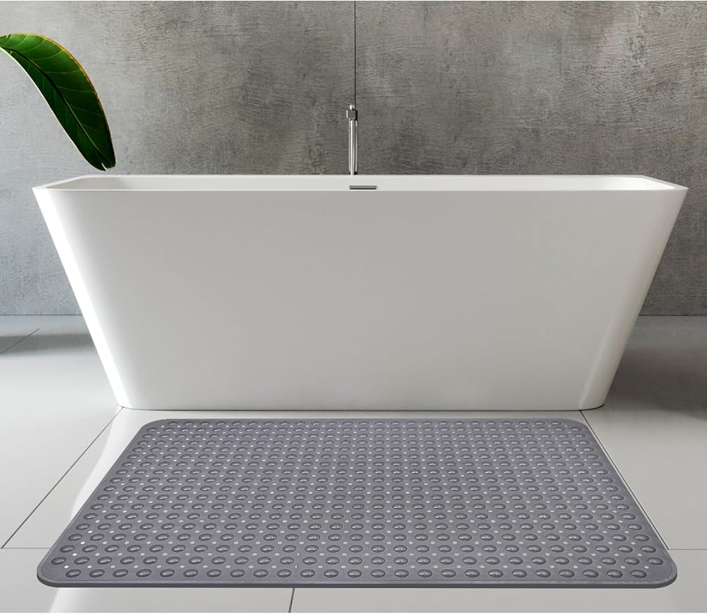 Extra Large Shower Mat, Yonala 47.2 x 31.5 Inch Non Slip Shower Mats - Image 7