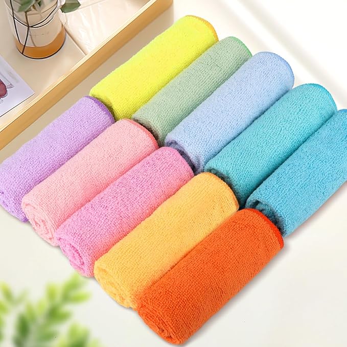 Orighty Washcloths Towels Set 20 Pack, Highly Absorbent and Soft Feel - Image 8