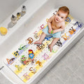 AmazerBath Baby Bath Mat Non Slip, Cartoon Kids Bath Mat by AmazerBath