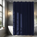 72 x 78 inch Navy Blue Extra Long Fabric Shower Curtain Liner, Waterproof Cloth by Seenus