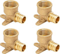 SUNGATOR 4-Pack 3/4" Pex Drop Ear Elbow, No Lead Brass, 3/4 Inch Pex Fittings by SUNGATOR