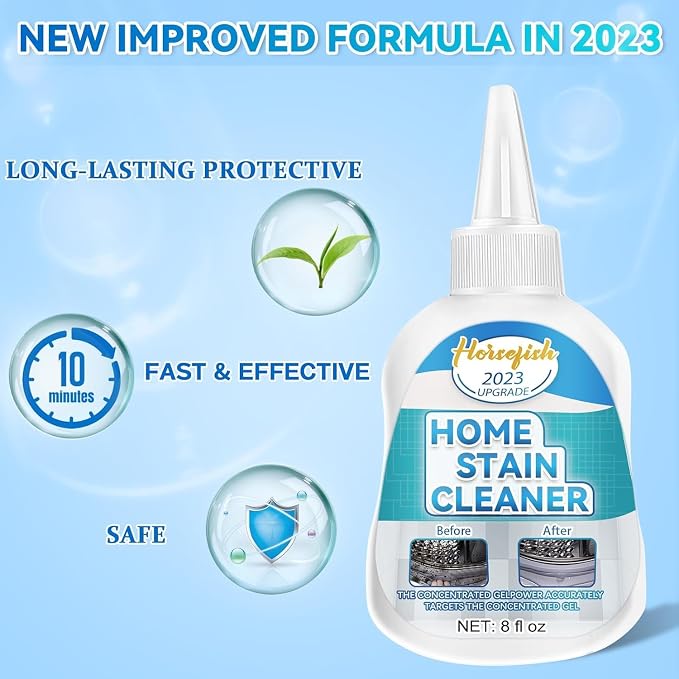 Home Remover Gel, 8 Fl Oz Household Washing Machine Cleaner - Image 7
