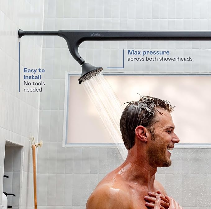 BOONA Original Tandem Shower as Seen on Shark Tank | Dual Shower Head - Image 3