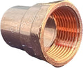 EZ-FLUID Plumbing 2" C X FIP LF Copper Female Adapter Pressure Copper Fitting by EZ-FLUIDPlumbingProducts