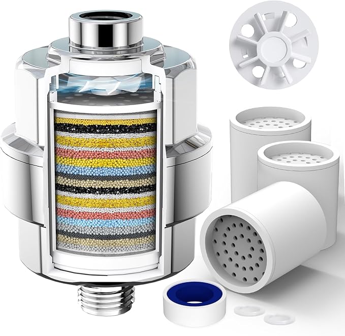 20-Stage Shower Filter-Shower Head Filter by SRSUNRISE