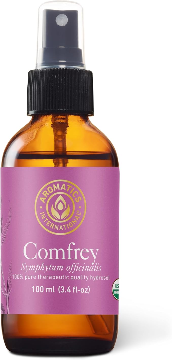 Aromatics International Comfrey Hydrosol 100ml | Herbal Aromatic Mist by AromaticsInternational