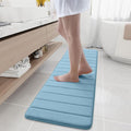 Buganda Memory Foam Bath Mat, Ultra Soft and Non-Slip Bathroom Rugs, Water by Buganda