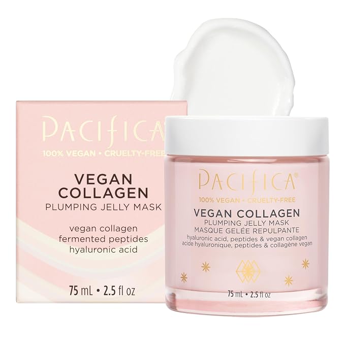 Pacifica Vegan Collagen Plumping Jelly Mask – Overnight Hydrating Face Mask - Image 6