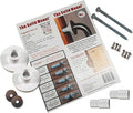 Grab Bar Mounting Kit for Fiberglass Showers. The Solid Mount uses Adj. Spacers by TheSolidMount