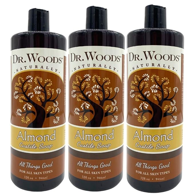 Dr. Woods Pure Almond Oil Liquid Castile Soap by Dr.+Woods