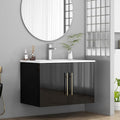 30" Wall Mounted Bathroom Vanity by KebuzHouse
