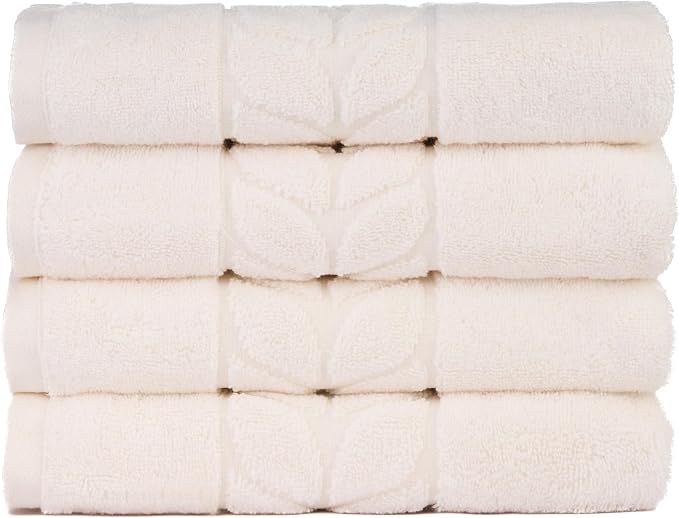 BAGNO MILANO Organic Turkish Cotton Bath Towels, Luxury Jacquard Collection by BagnoMilanoLuxurySoftness