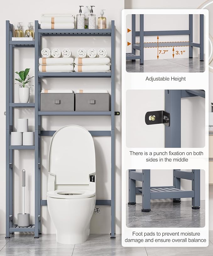 Homde Over The Toilet Storage - Image 3