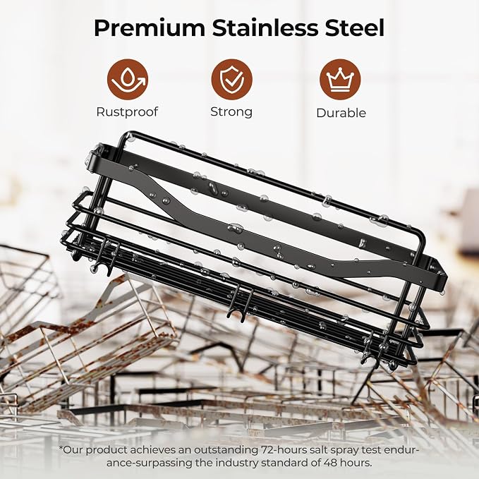 Orimade Adhesive Shower Caddy Shelf - Image 8