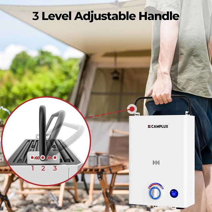 CAMPLUX First F10 Tankless Water Heater - Image 6