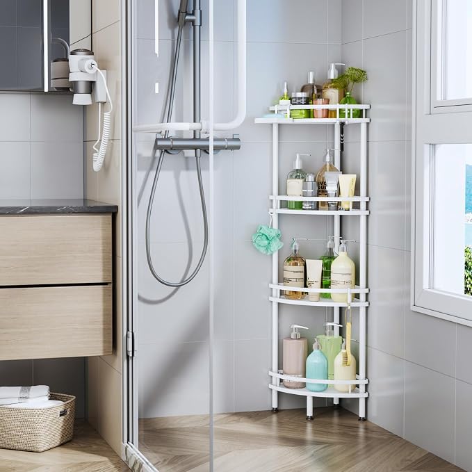 HapiRm Standing Corner Shower Caddy - Image 6