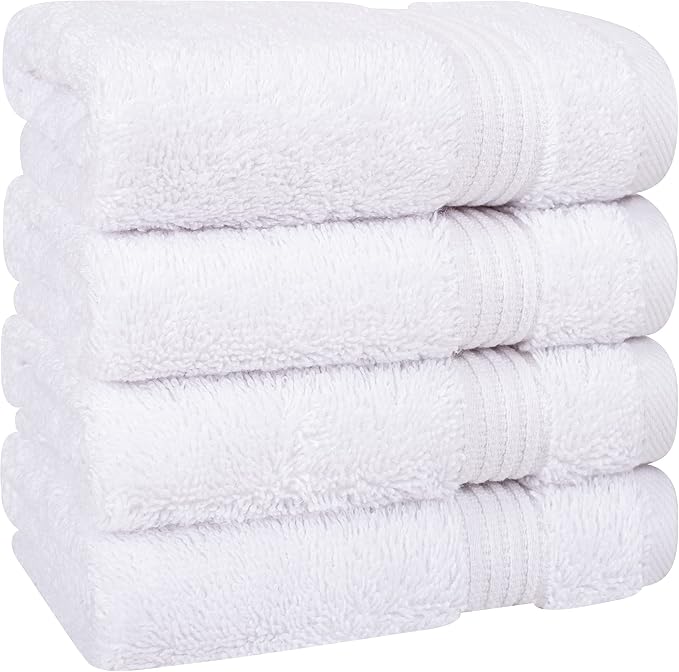 Cotton Paradise 100% Cotton Turkish Washcloth Set - Image 4