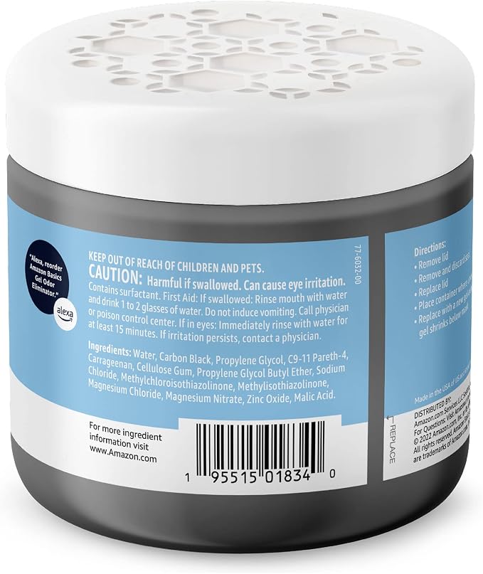 Amazon Basics Odor Eliminator, Activated Charcoal | Fragrance Free | 17 Oz | - Image 3
