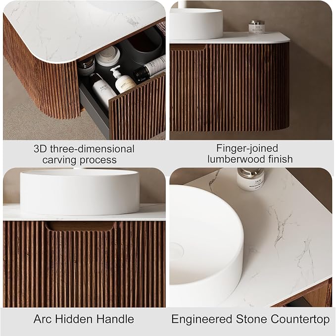 30 inch Floating Bathroom Vanity - Image 3