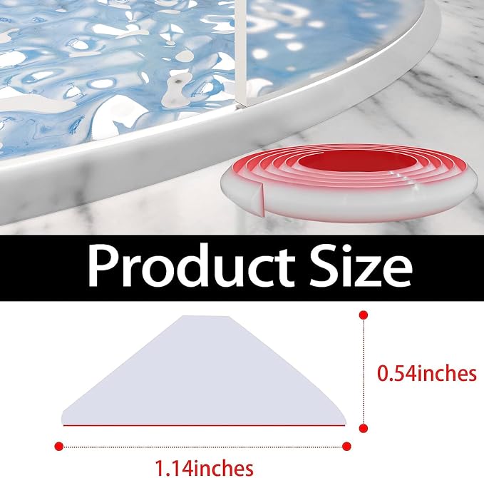 Raycity Collapsible Shower Threshold Water Dam Barrier, Shower Door and Kitchen - Image 2