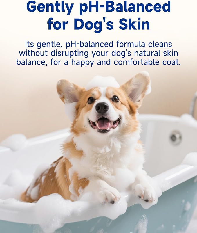 Unipaws Probiotic Dog Shampoo for Short-Haired Coats – Itch Relief, Deodorizing - Image 6