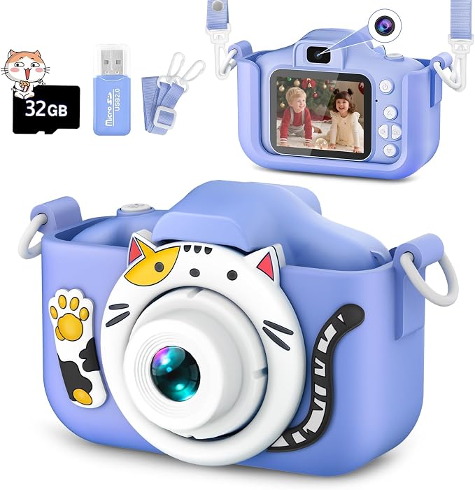 Upgrade Kids Selfie Camera for Boys, Girls Christmas Birthday Festival Gift for by DITUPAN