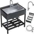 42IN Stainless Steel Freestanding Utility Sink by Unknown