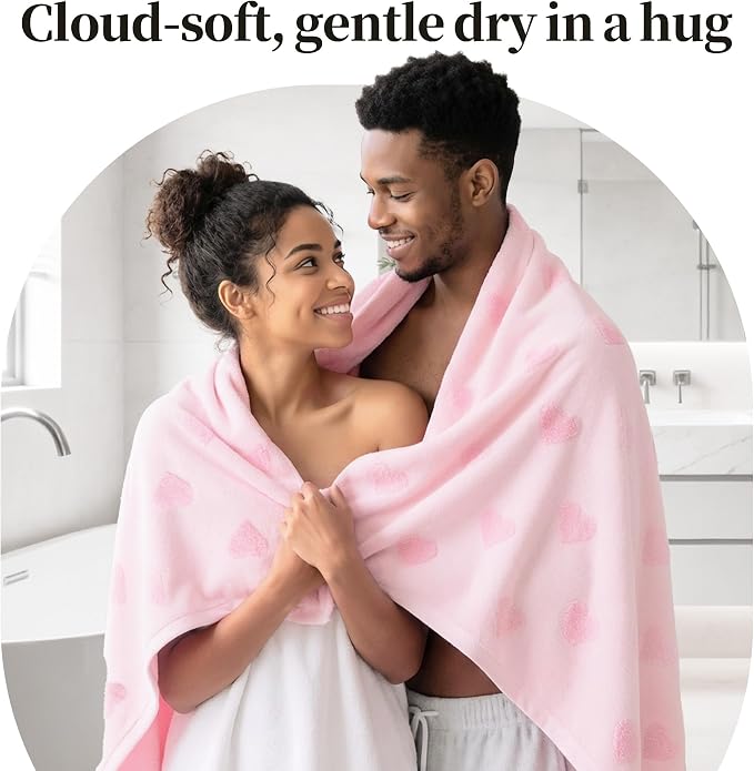 VOOVA & MOVAS Valentines Day Hand Towels 4-Pack, 100% Soft Cotton 18x28 Inch - Image 5