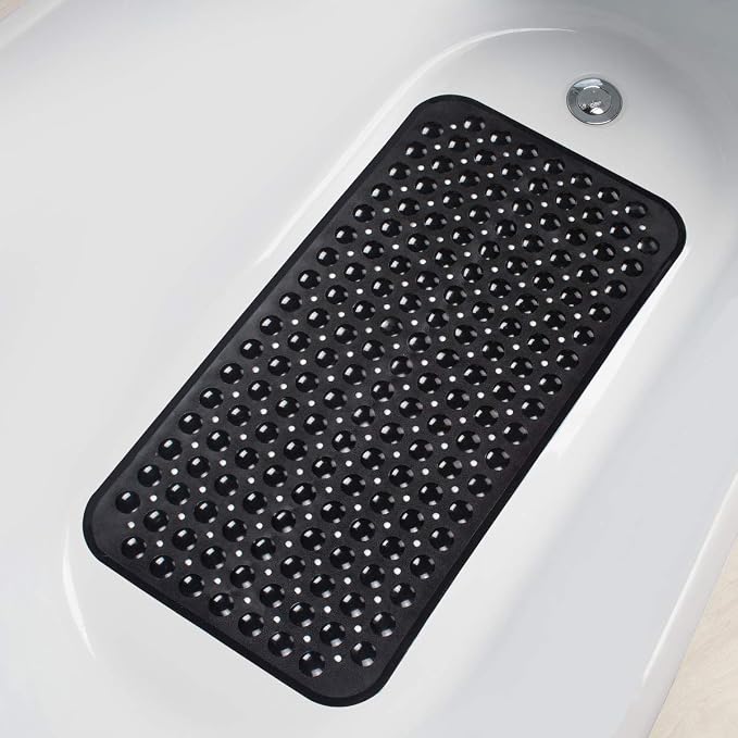 AmazerBath Bath Tub Mat, Medium Size 27.6 x 15 Inches Non-Slip Shower Mats - Image 6