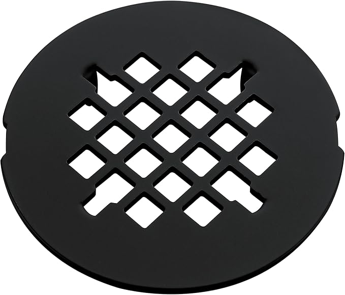 4-1/4 inches Snap-On Round Shower Drain Cover, Stainless Steel by Holge