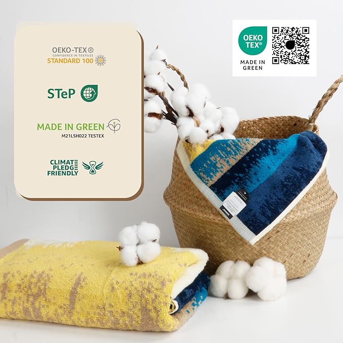 SEMAXE 4-Pack Luxury Bath Towels - Image 5