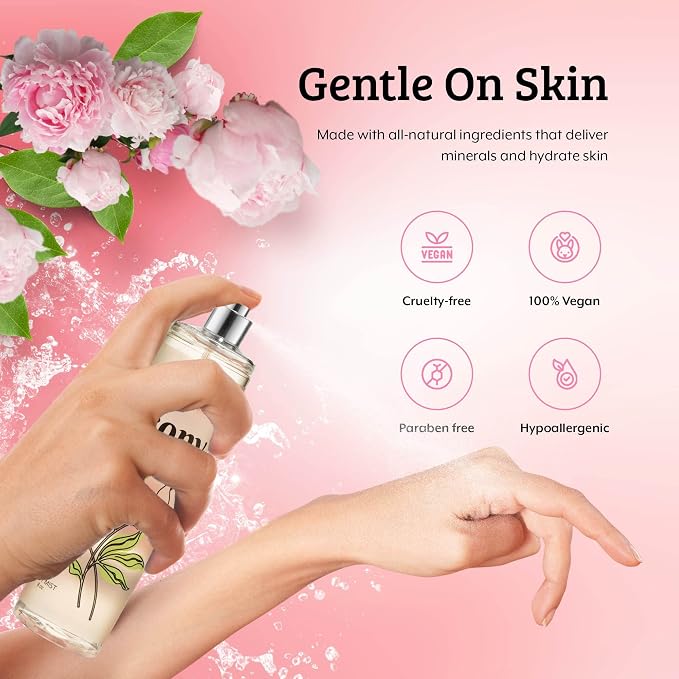 Peony Elegance Fine Fragrance Body Mist Spray: A Scented Peony Floral - Image 4