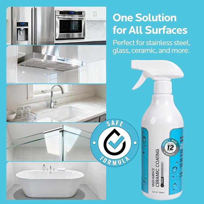 Ceramic Coating Spray for Stainless Steel & Glass - Image 6