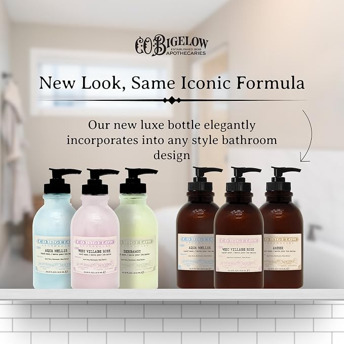 C.O. Bigelow West Village Rose Hand Wash, Iconic Collection Liquid Hand Soap - Image 2