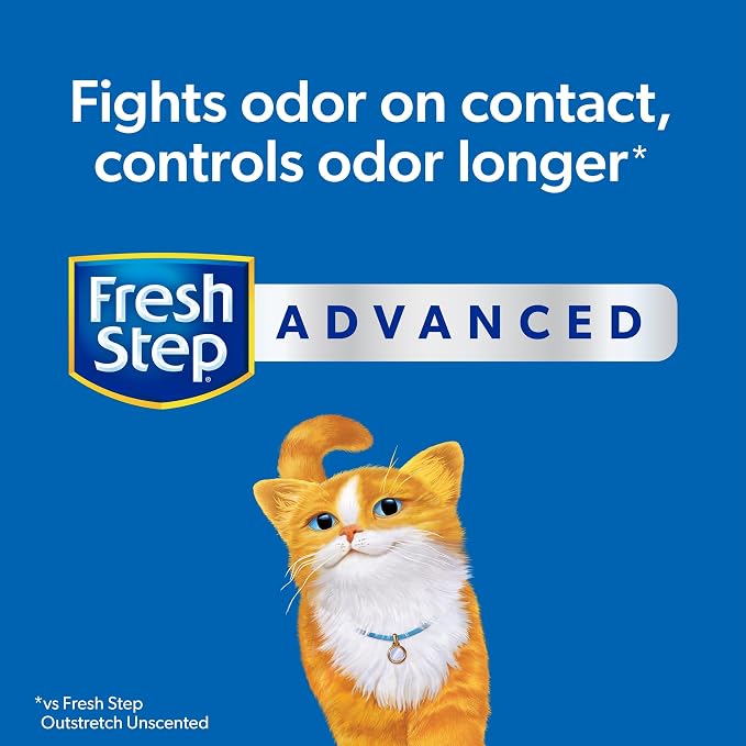 Fresh Step Outstretch Advanced Long Lasting Clumping Litter Simply Unscented - Image 12