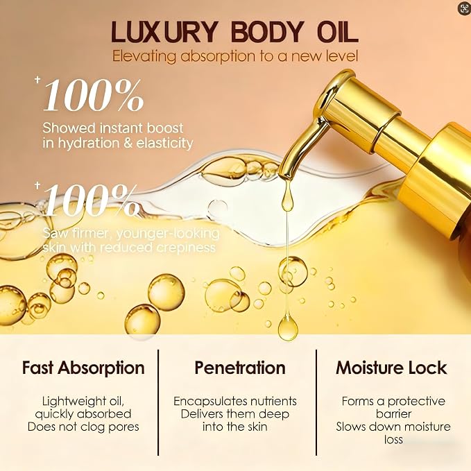 Firming Body Oil with Plant extracts enriched with Vitamin E and Rosehip Extract - Image 3