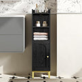 Bathroom Storage Cabinet, Small Corner Floor Cabinet by Hzuaneri