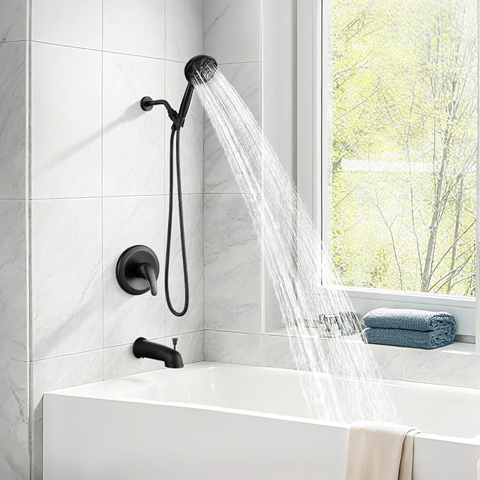 gotonovo Bathroom Shower Head Kit High Pressure Combo System Shower Faucet 6 - Image 6