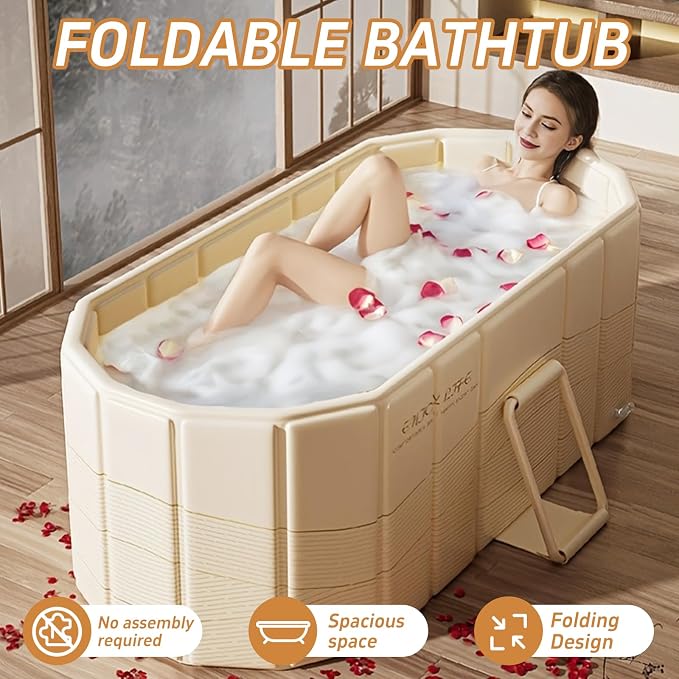 59" Portable Insulated Ice Bath Tub - Image 3